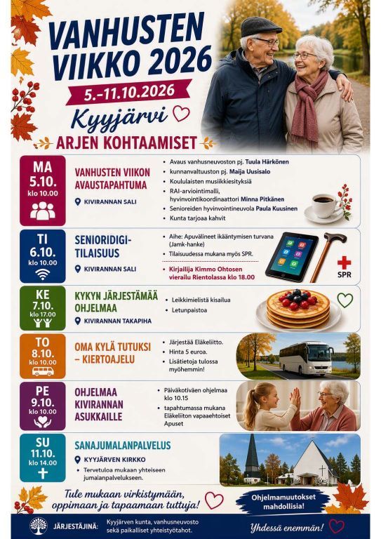 Vanhustenviikko 2026